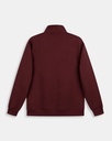 Sudadera Half Zipper Maryland Rich Burgundy - Harper &amp; Neyer