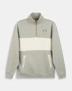 Sudadera Half Zipper Chukker English Moss - Harper &amp; Neyer