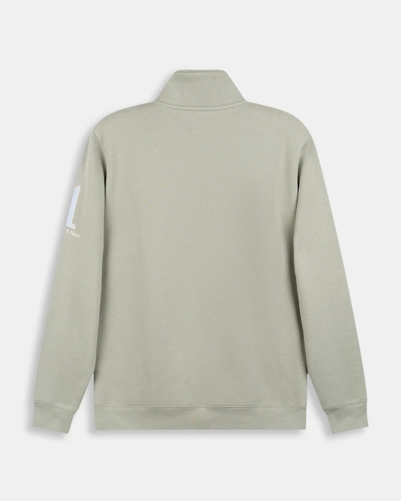 Sudadera Half Zipper Chukker English Moss - Harper &amp; Neyer