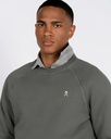 Sudadera Ranglan Victory Green Mosswood - Harper &amp; Neyer
