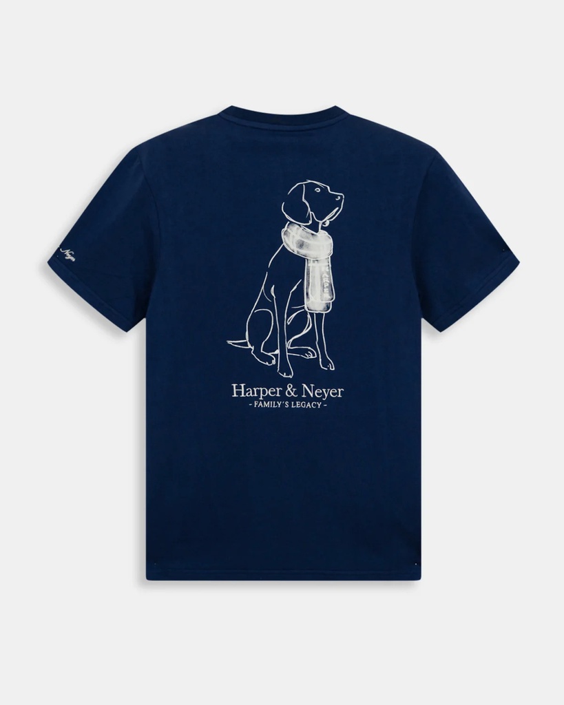 Camiseta Club Midnight Navy - Harper &amp; Neyer