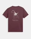 Camiseta Club Burgundy Bloom - Harper &amp; Neyer