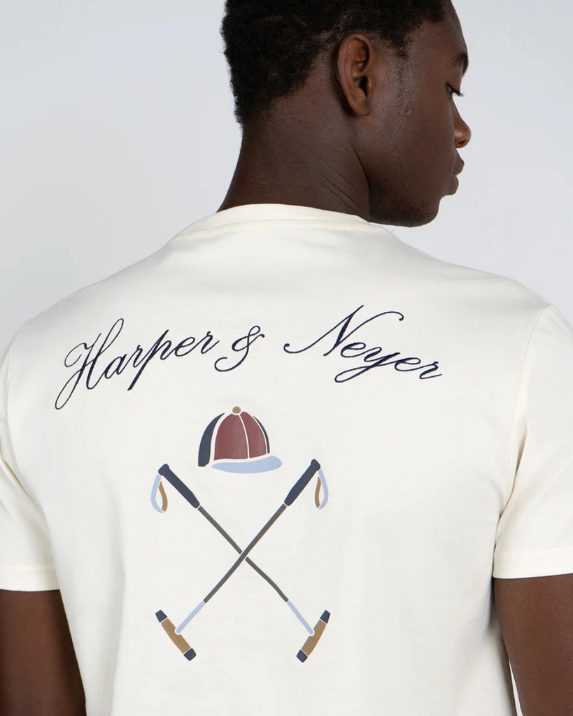 Camiseta Retro Logo Raw - Harper &amp; Neyer