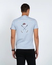 Camiseta Retro Logo Blue Haze - Harper &amp; Neyer
