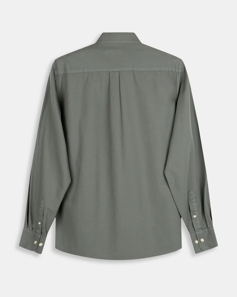 Camisa Estructura Veneto Green Mosswood - Harper &amp; Neyer