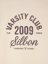 Sudadera Varsity Club Crema - Silbon