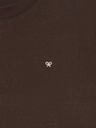 Camiseta Silbon Bordado Marrón - Silbon