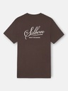 Camiseta Silbon Bordado Marrón - Silbon