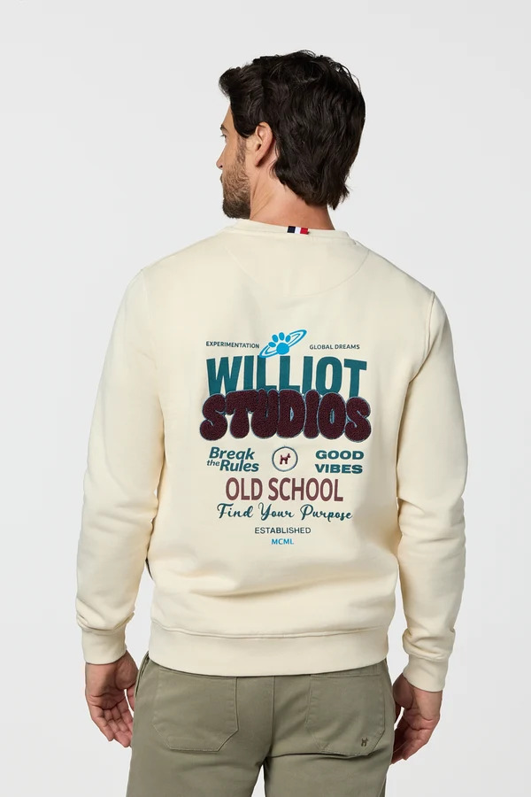 Sudadera Studios Beige - Williot