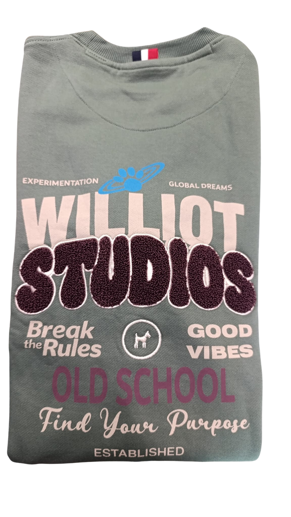 Sudadera Studios Verde Bosque - Williot