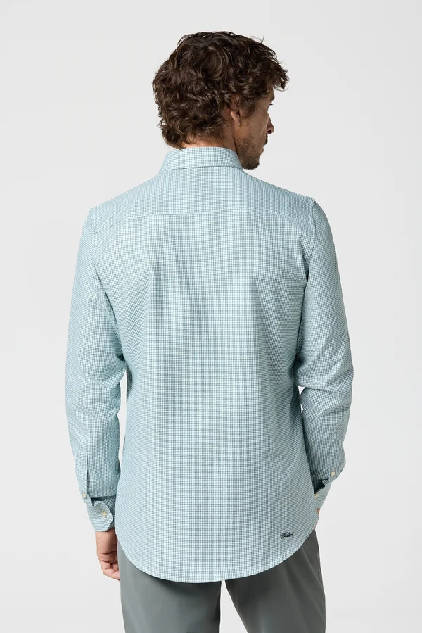 Camisa Pata de Gallo Verde  - Williot