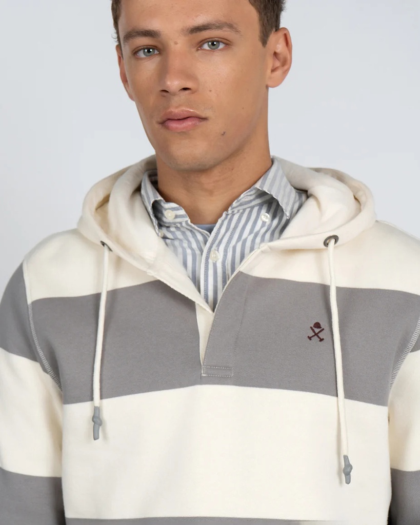 Sudadera Hoodie Ascot Gray Ember - Harper &amp; Neyer
