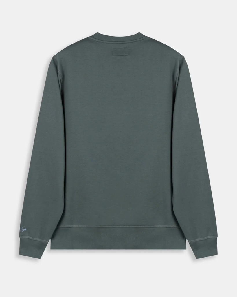 Sudadera Crew-Neck Heritage Green Mosswood -  Harper &amp; Neyer