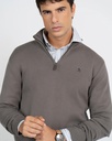 Jersey Zipper Gray Ember - Harper &amp; Neyer