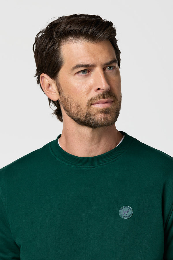 Sudadera Sunk Verde Botella - Williot