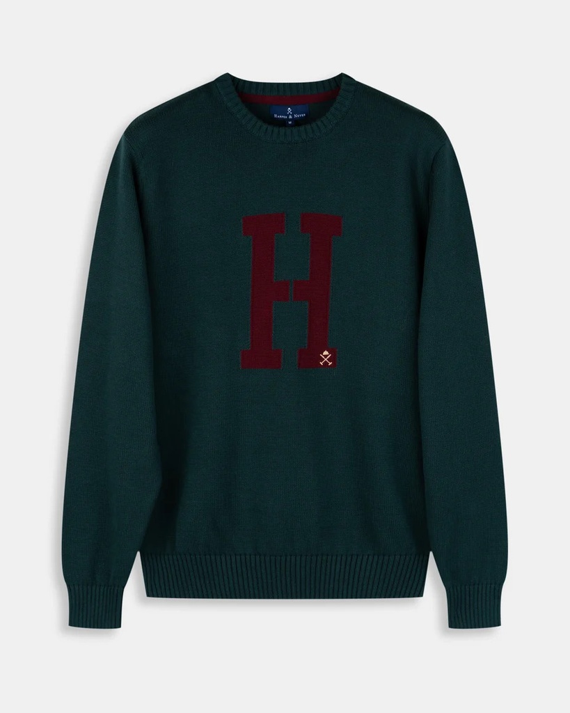 Jersey Harvard Green Forest - Harper &amp; Neyer