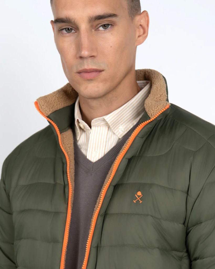 Parka Reversible East End Crocket Green - Harper &amp; Neyer