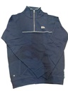 Sudadera Media Cremallera Vivos Contraste Azul Marino - Silbon