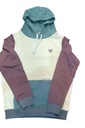Sudadera Capucha Multicolor Crema - Silbon
