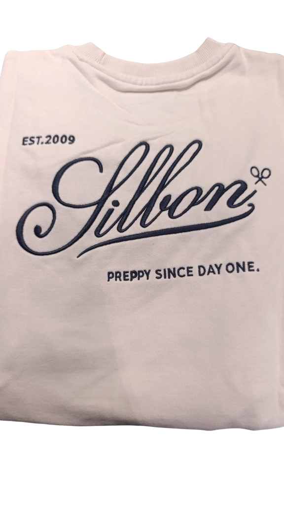 Sudadera Silbon Preppy Crema - Silbon