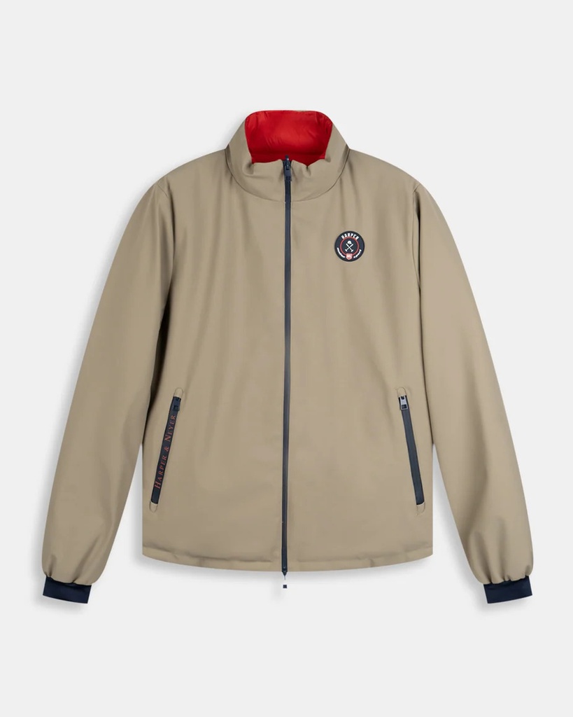 Chaqueta Reversible Montecarlo Light Safari - Harper &amp; Neyer