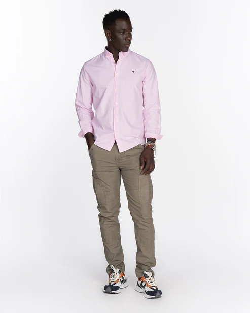 Camisa Oxford Color Pink Rosa- Harper &amp; Neyer