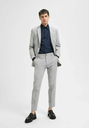 SLHSLIM LIAM Pantalón Color Light Grey Melange - Selected Homme