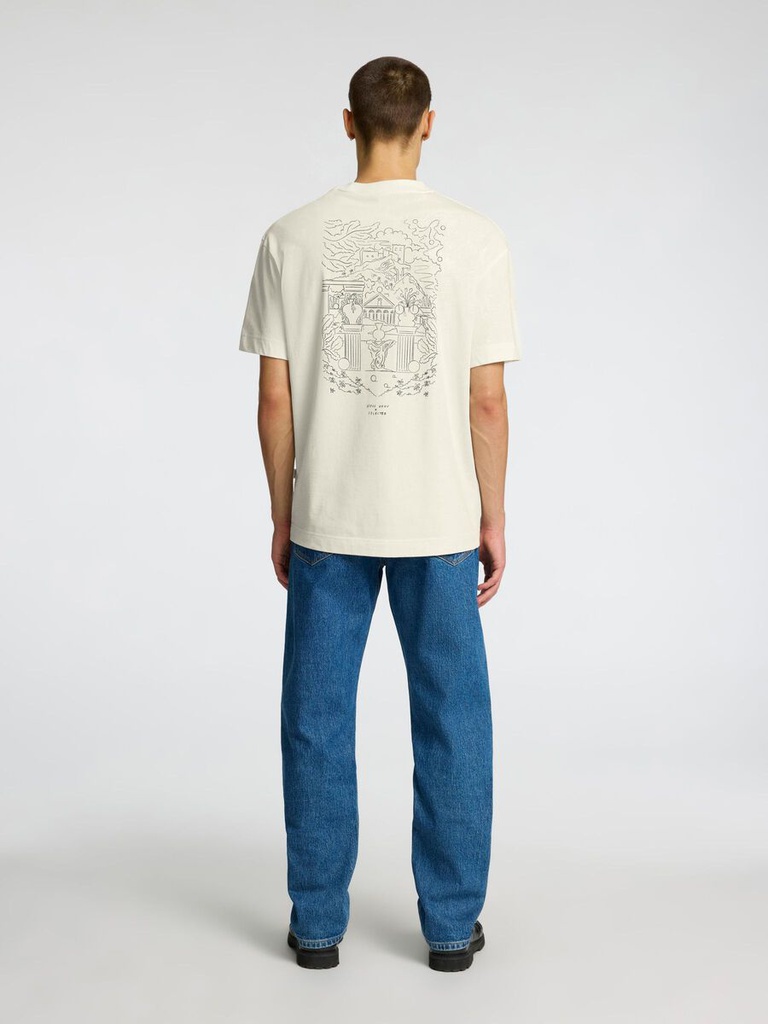 Camiseta Egret License SS O-Neck Tee - Selected