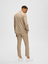Slhslim Neil Chk Blz Noos - Oatmeal - Selected Homme