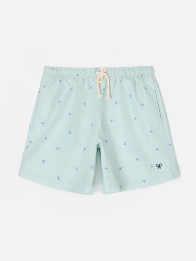 Bañador Miniraquetas Aguamarina - Silbon