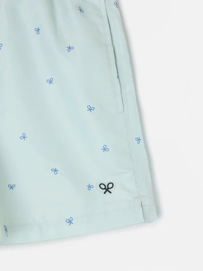 Bañador Miniraquetas Aguamarina - Silbon