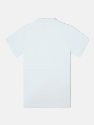 Polo Clásico Liso Celeste - Silbon