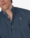 Camisa Polera Valley Navy Blue - Harper &amp; Neyer