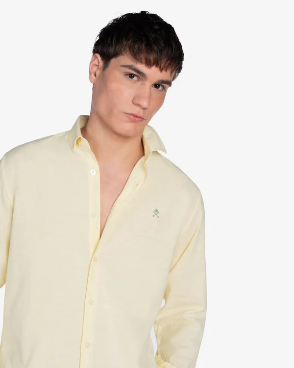Camisa Royal Academy Vainilla Yellow  - Harper &amp; Neyer