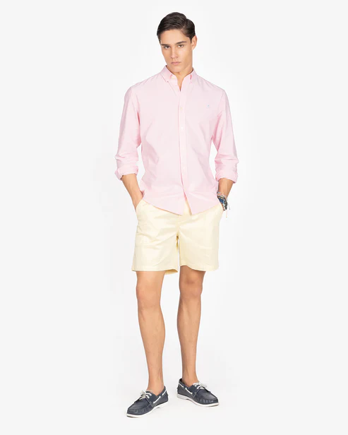 Camisa Oxford Color Pink  - Harper &amp; Neyer