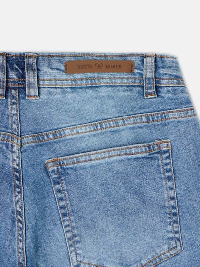 Bermuda Cinco Bolsillos Denim Azul - Silbon