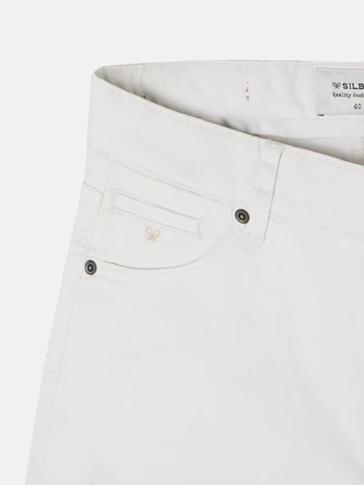 Bermuda Cinco Bolsillos Piedra - Silbon