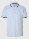 Slhslim-Atlas Sport SS Polo - Cashmere Blue