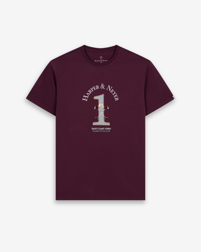 Camiseta Winner Red Wine - Harper &amp; Neyer