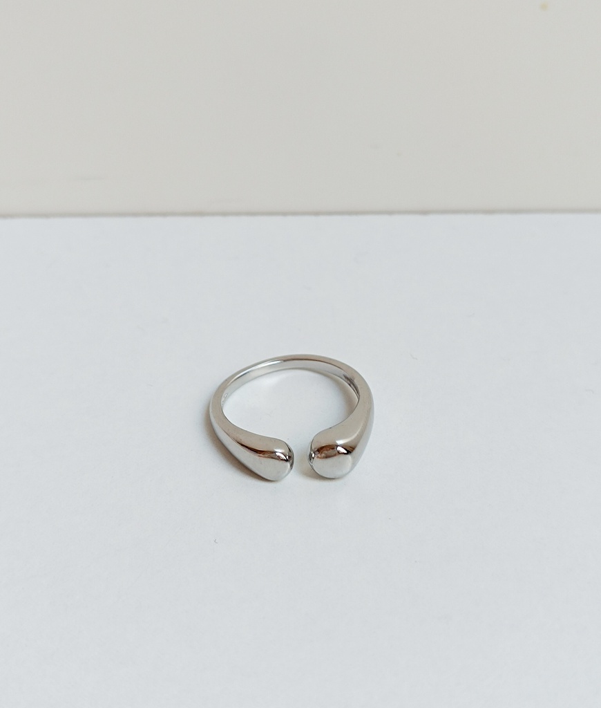 Anillo Double Little Drop (Plateado)