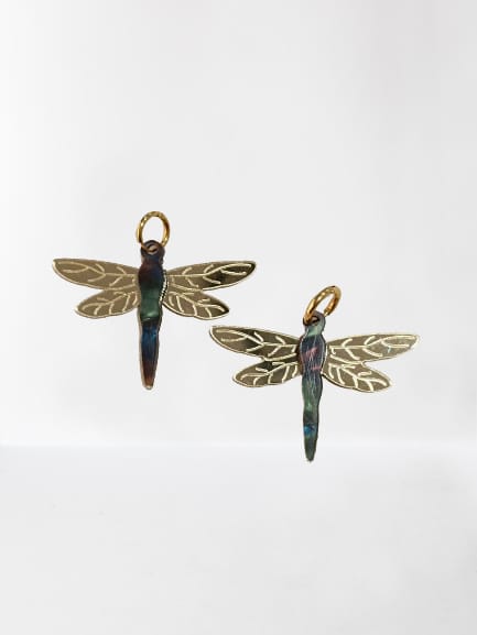 Pendientes Líbelula Metacrilato