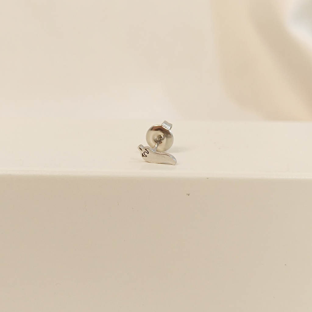 Pendiente Pimiento Plateado