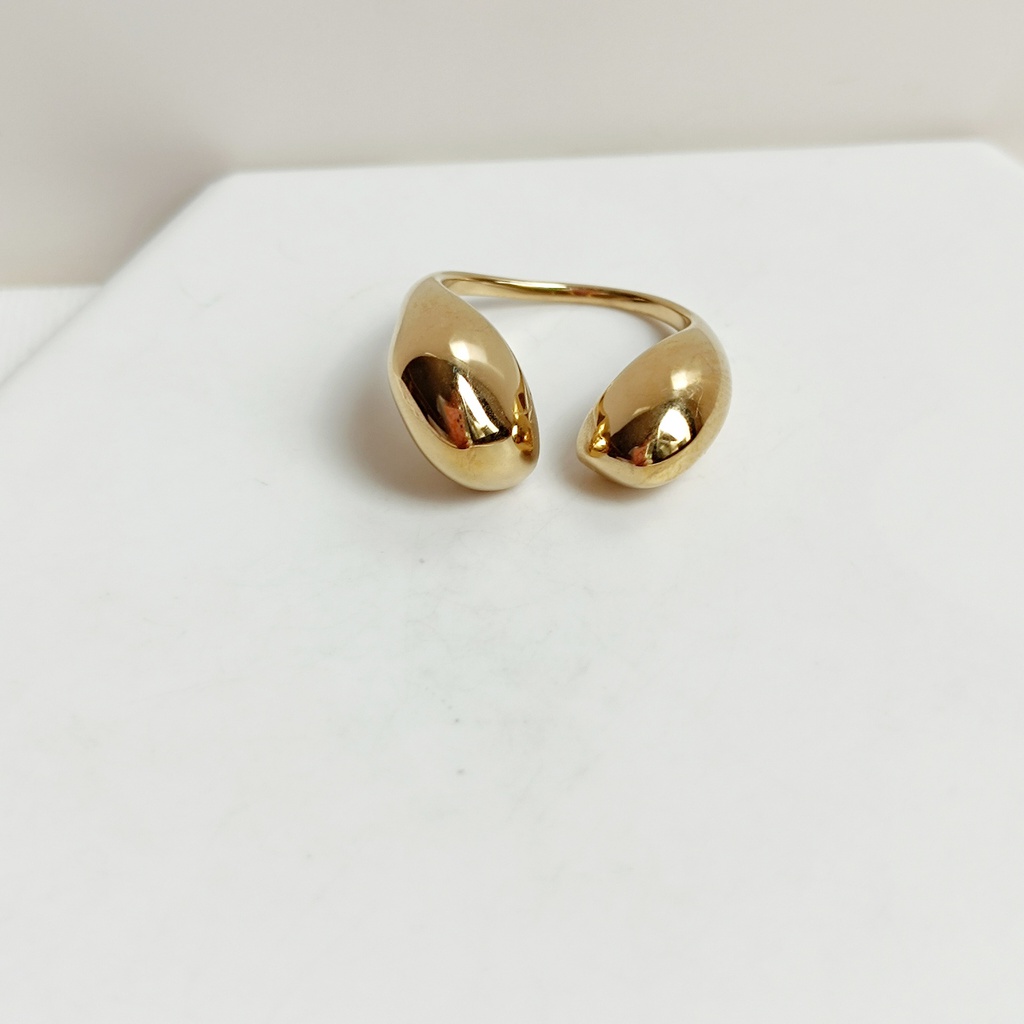 Anillo Doble  Dorado