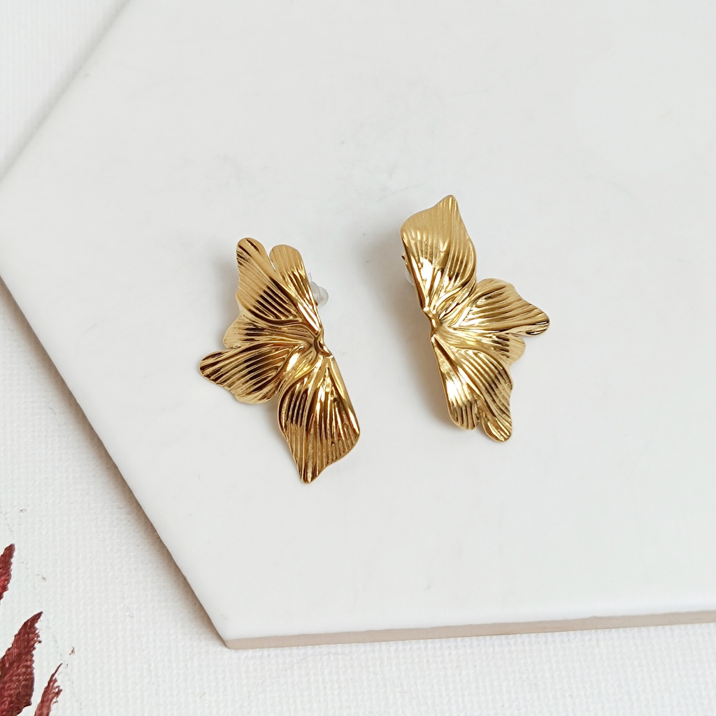 Pendientes Media Flor