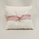 Pulsera Cinta Volante Elástica con Inicial Chapita