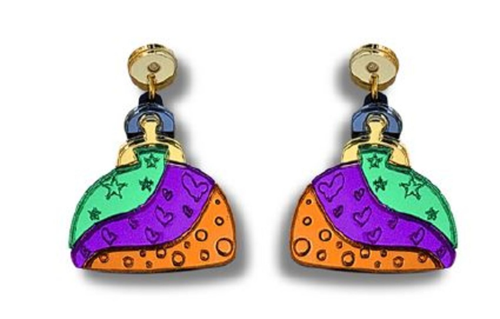 Pendientes Metacrilato Meninas