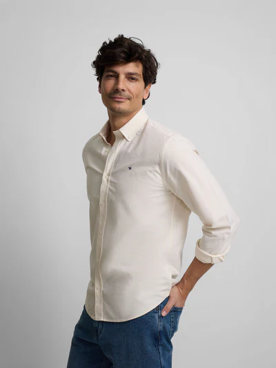 Camisa Sport Oxford Amarilla - Silbon