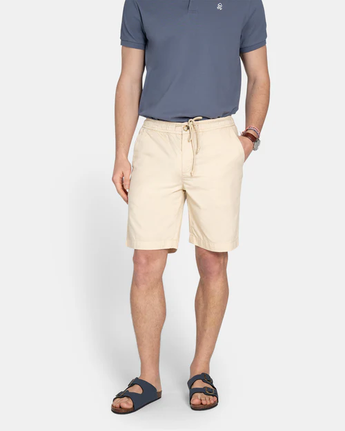Bermuda Jogger Light Camel - Harper &amp; Neyer