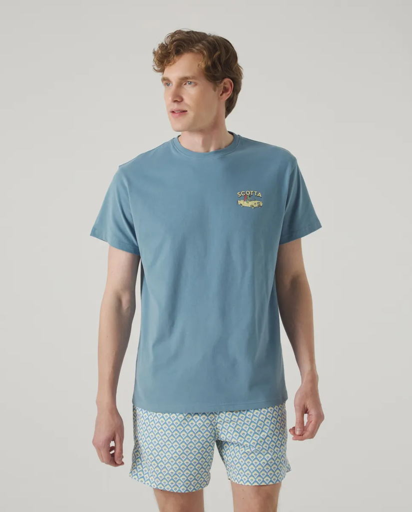 Camiseta Turtle Denim - Scotta