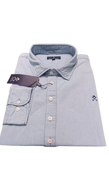 Polera Denim Light Denim - Harper &amp; Neyer